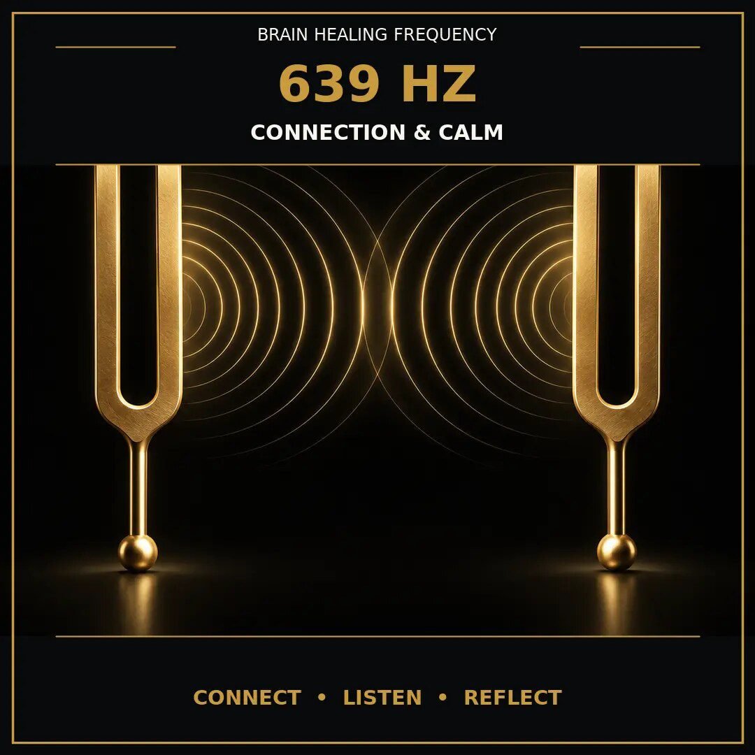 639 Hz frequency benefits for connection calm and relationships